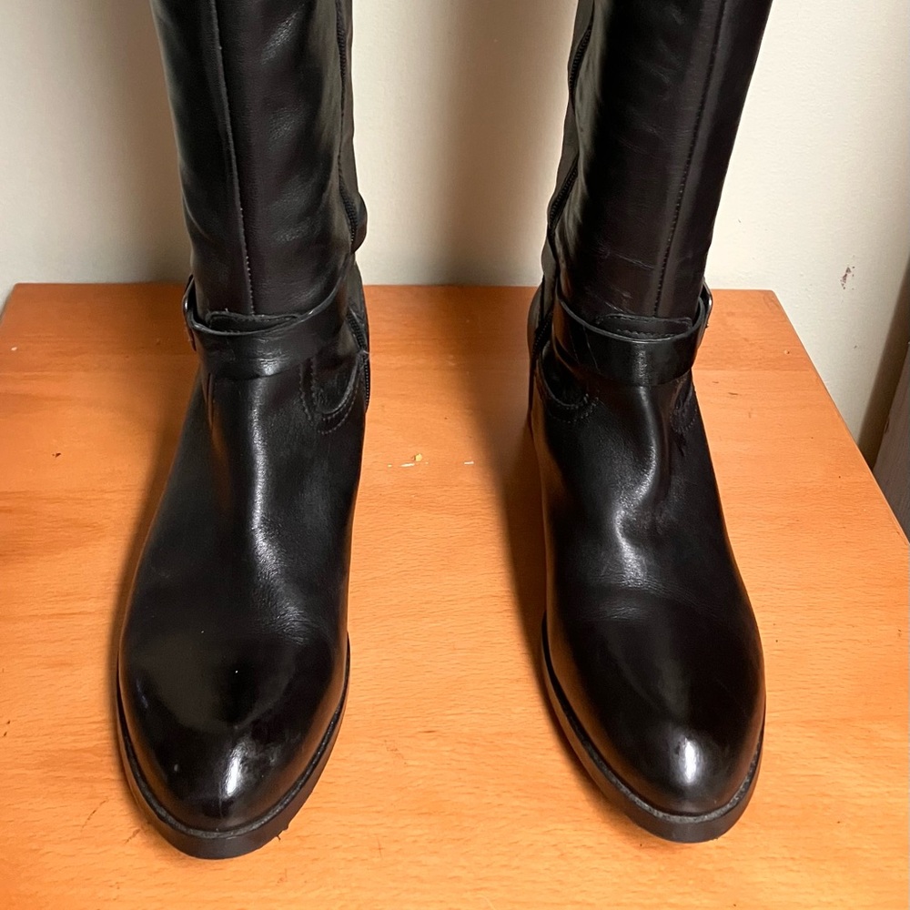 Marc Fisher Sleek Black Boots